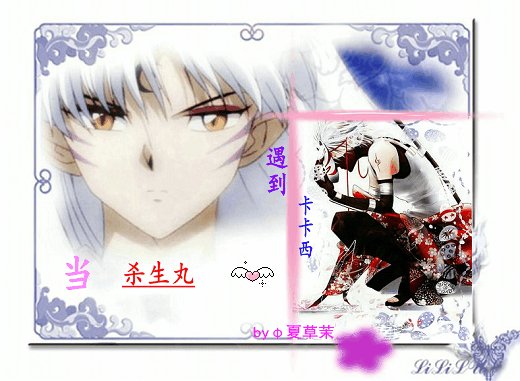 (BL/綜漫同人)當殺生丸遇到卡卡西